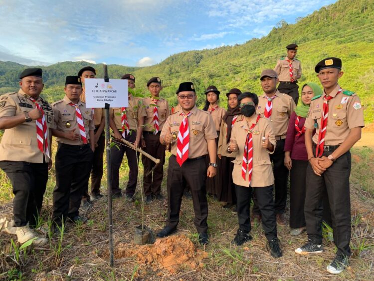 Memperingati Hari Lingkungan Hidup Sedunia, Kwarcab Sibolga Kampanyekan Gerakan Cinta Lingkungan