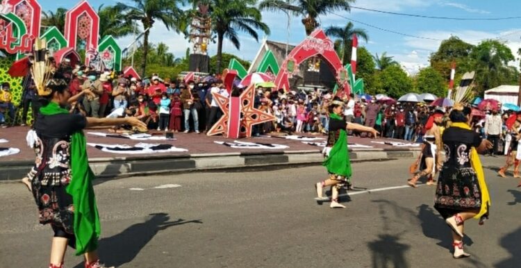 Ilustrasi: Salah satu kebudayaan yang ada di Kalimantan Tengah.