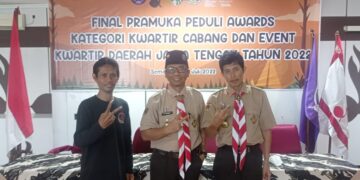 Kwarcab Rembang Masuk Final “Pramuka Peduli Awards Kwarda Jateng 2022”