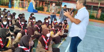 Gudep 03.083-03.084 Indramayu Gelar Pelantikan Pramuka Penegak Bantara dan Sosialisasi Gerakan Jumat Berkah