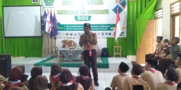 MAN 3 Bogor Kwarran Jonggol Adakan Orientasi Kepramukaan
