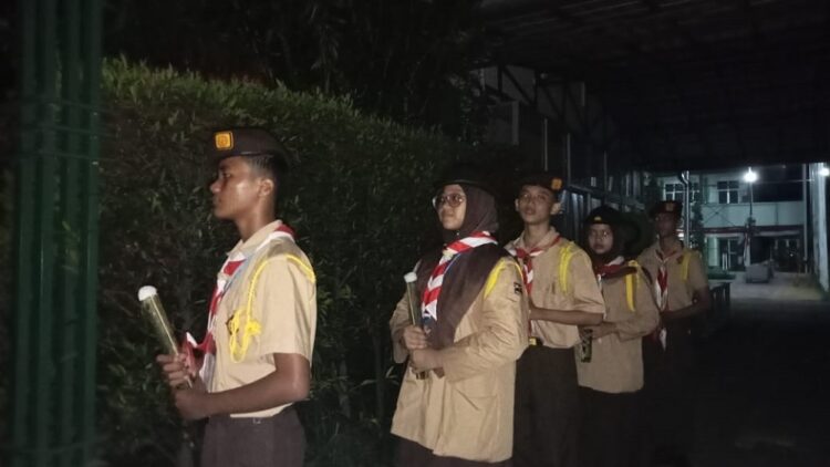 Awal Tahun Ajaran Baru, SMA Negeri 4 Cibinong Kabupaten Bogor Adakan Kemah Blok
