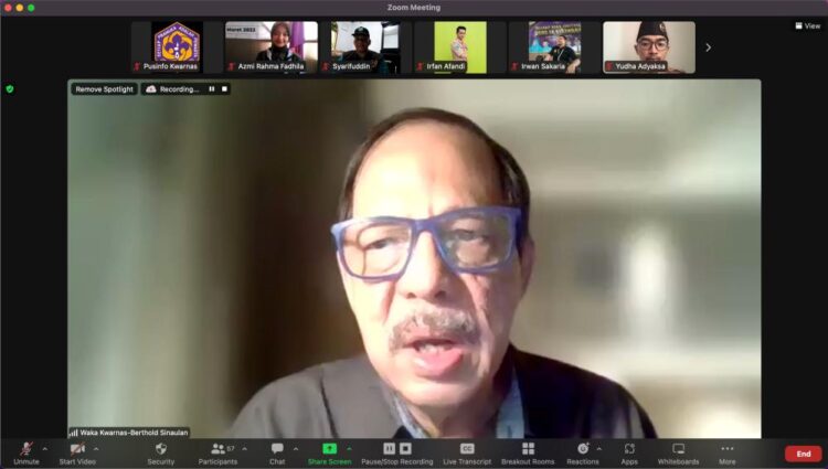 Buka Bimtek Pusinfo 2022, Kak Berthold Sampaikan Pentingnya Komunikasi dan Upaya Saling Melengkapi Satu Sama Lain