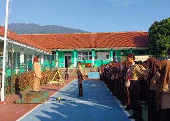 Sambut Peserta Didik Baru, Gugusdepan SMA Negeri 1 Cijeruk Gelar Kegiatan Blok Kepramukaan