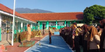 Sambut Peserta Didik Baru, Gugusdepan SMA Negeri 1 Cijeruk Gelar Kegiatan Blok Kepramukaan