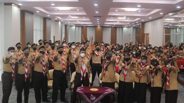Racana Soedirman Sukses Gelar Pelatihan Keprotokolan Bagi Pramuka Penegak dan Pandega