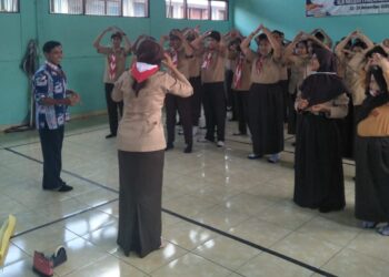 Latihan Pramuka SLBN 1 Palangka Raya Terapkan Konsep Menantang dan Menyenangkan