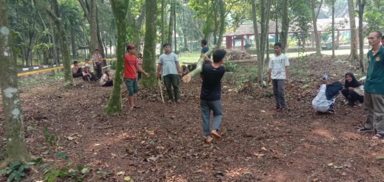 Jelang Jambore dan Raimuna Kwarran Rumpin Persiapkan Areal Kerjasama Dengan BDLHK