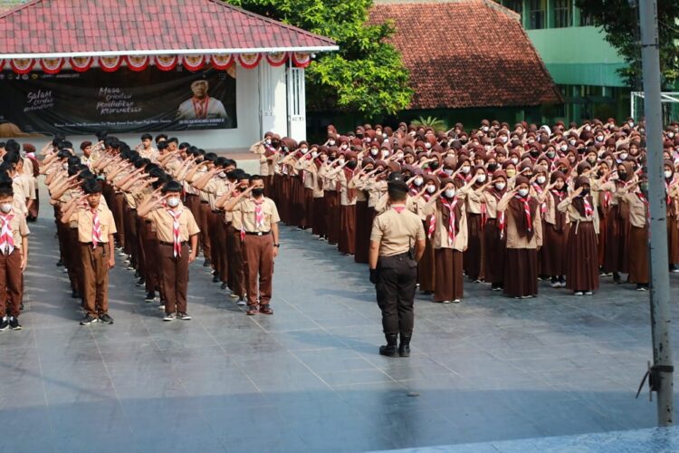 Ini harapan Ketua Mabigus SMAN 1 Cibungbulang Pada Peserta Kemah Blok