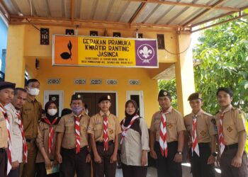Kwarran Jasinga Kabupaten Bogor Lepas Peserta didiknya ikuti Jamnas XI