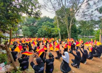 Jelang Gebyar Pramuka Citeureup Kabupaten Bogor Para Pengisi Acara Semakin Kompak