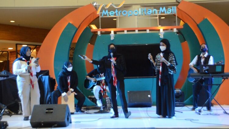 Band DKR “Unjuk gigi” Pada Gebyar Pramuka Cileungsi Kabupaten Bogor Tahun 2022