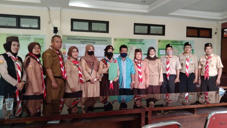 Ungkapan Suci Indah Lestari Anggota Pramuka SMPN 3 Citeureup Bisa Ikut Jamnas XI