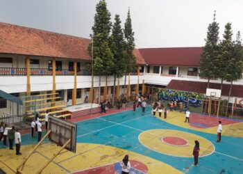 Kwarran Megamendung Adakan Gladi Kotor Jelang Upacara Hari Pramuka Ke-61