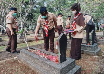 Kwarcab Kabupaten Bogor Adakan Ziarah Ke Makam Para Pahlawan