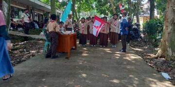 Kemeriahan Gerak Jalan dan LKBB Kwarran Ciampea Kabupaten Bogor tahun 2022