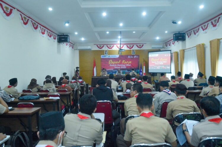 Hadiri Raker Kwarran Ciawi, Sekcam : Terimakasih Atas Support Pramuka Selama Ini untuk Kecamatan