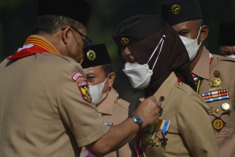 Inilah Pesan Kak Atalia Pada Peserta Jamnas Kontingen Kwarda Jabar