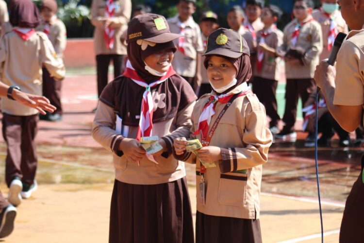 Pramuka Siaga SDN Ciawi 01 Antusias Ikuti Pesta Siaga Kwartir Ranting Ciawi