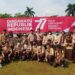DKR Bojong Gede Ikuti Upacara HUT RI Ke-77