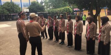 Pramuka Penegak SMK Wira Buana Laksanakan Pelantikan Bantara