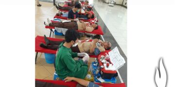 Kwarran Rumpin Menggelar Aksi Donor Darah Spesial Hari Pramuka