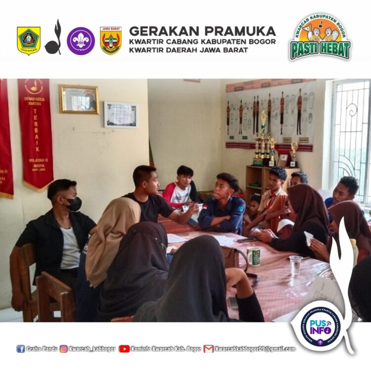 Kwarran Cibungbulang Siap Sukseskan Bulan Bakti Pramuka