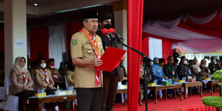 Hari Pramuka ke-61, Gubri : Pramuka Mengabdi Tanpa Batas, Membangun Ketangguhan Bangsa