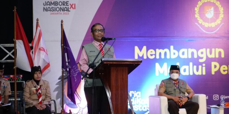 Temu Tokoh Jamnas XI 2022, Kak Mahfud MD : Pramuka Wadah Tumbuhkan Cinta Tanah Air