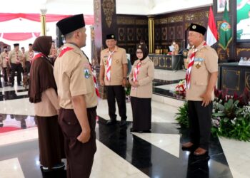 Pelatihan Manajemen Pengelolaan Sako Pramuka Jawa Timur Digelar di Kabupaten Jombang