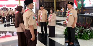 Pelatihan Manajemen Pengelolaan Sako Pramuka Jawa Timur Digelar di Kabupaten Jombang