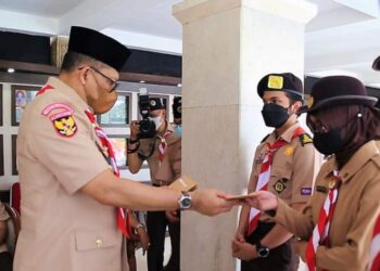 Pramuka Indonesia Mengikuti Program Pertukaran Pemuda ke India