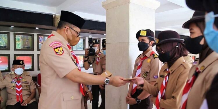 Pramuka Indonesia Mengikuti Program Pertukaran Pemuda ke India