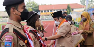Wali Kota Tangerang Kukuhkan Seribu Pramuka Garuda