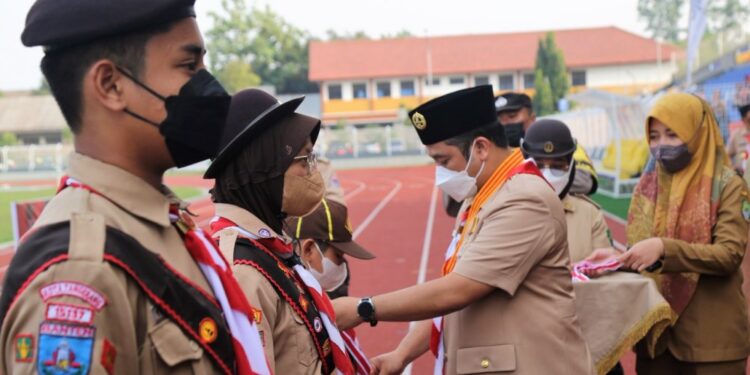 Wali Kota Tangerang Kukuhkan Seribu Pramuka Garuda
