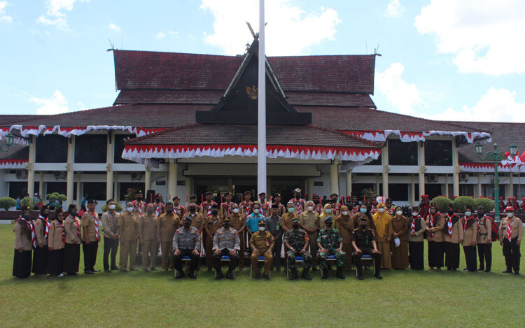 Pelepasan Calon Peserta Jambore Nasional Kontingen Cabang Gerakan Pramuka Kotawaringin Barat