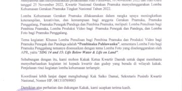 Kwarnas Minta Dukungan Ketua Kwarda Bantu Menyebarluaskan Lomba Kehumasan