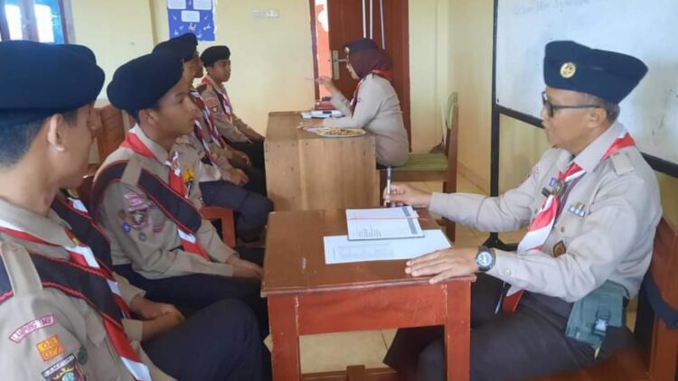 Lolos Uji Kecakapan, Calon Pramuka Garuda SMP IT Baitul Muslim Way Jepara Siap Dikukuhkan