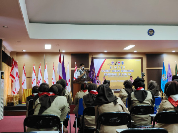 BNPB Bekali Gugus Depan Untuk Perkuat Edukasi Bencana