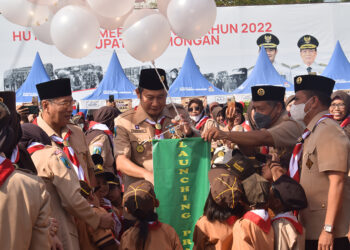 Kwarcab Lamongan Launching Pramuka Pra-Siaga Sebagai Sarana Pendidikan Karakter