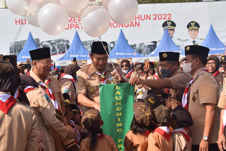 Kwarcab Lamongan Launching Pramuka Pra-Siaga Sebagai Sarana Pendidikan Karakter