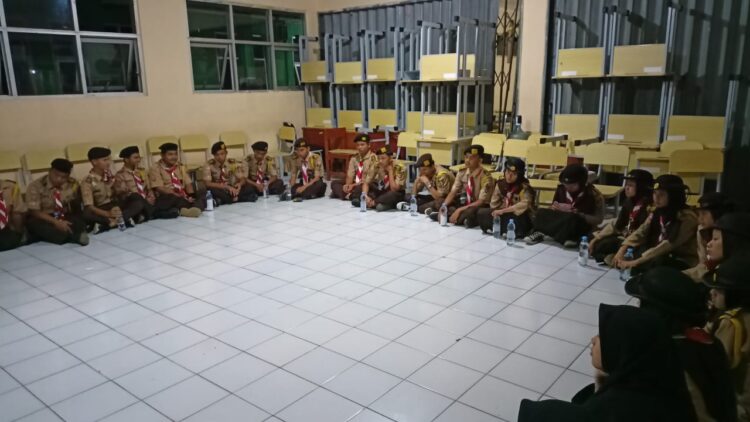 SMAN 1 Cijeruk Selenggarakan Diklat Pramuka Penegak Laksana