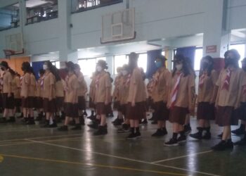 Gudep Pangkalan Santo Yakobus Gelar Latihan LKBB