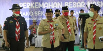 Buka Kembesnas Sako SPN, Kwarnas Ajak Seluruh Peserta Junjung Tinggi Tali Persaudaraan