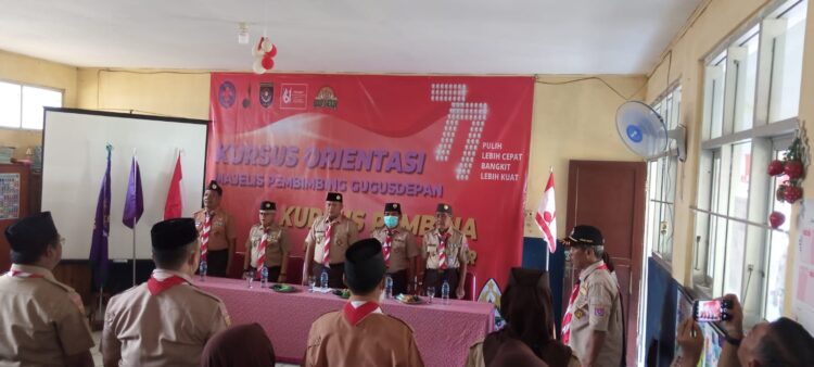 Peserta KMD Kemang Diharapkan Jadi Kader Dalam Pembinaan Di Gugusdepan