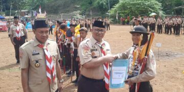 Gudep Pangkalan MTs Ma’arif NU 1 Kebasen Berprestasi Tinggi LT II  Putra dan Putri