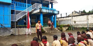 SMK Informatika Bina Generasi 3 Adakan Penerimaan Tamu Ambalan