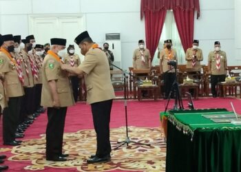 Lantik Ka Mabida Kaltim, Ketua Kwarnas: Kegiatan Bakti Pramuka Sebagai Sarana Pendidikan Setiap Pramuka