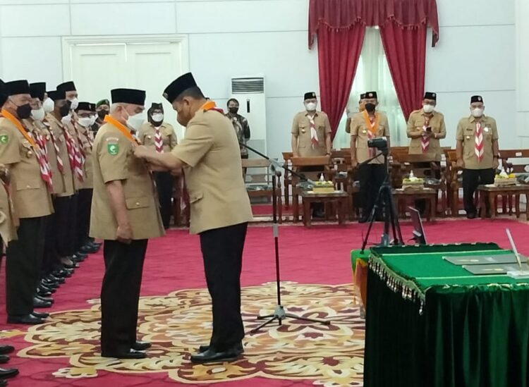 Lantik Ka Mabida Kaltim, Ketua Kwarnas: Kegiatan Bakti Pramuka Sebagai Sarana Pendidikan Setiap Pramuka