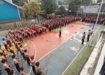 Pandemi Covid-19 Surut, Kwarran Ciawi Kembali Galakkan Latgab Penggalang